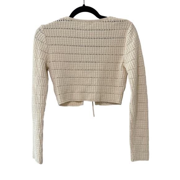 Reformation Piero Open Knit Cardigan - Picture 3 of 5